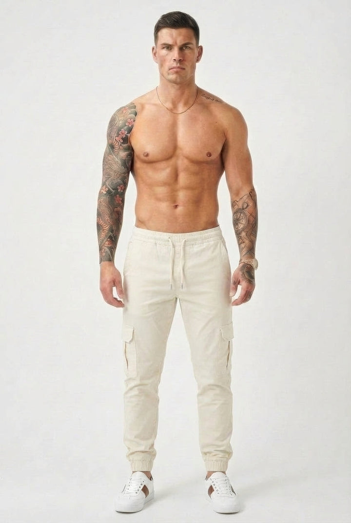 Laurens | Tapered-Hose mit Seitentaschen