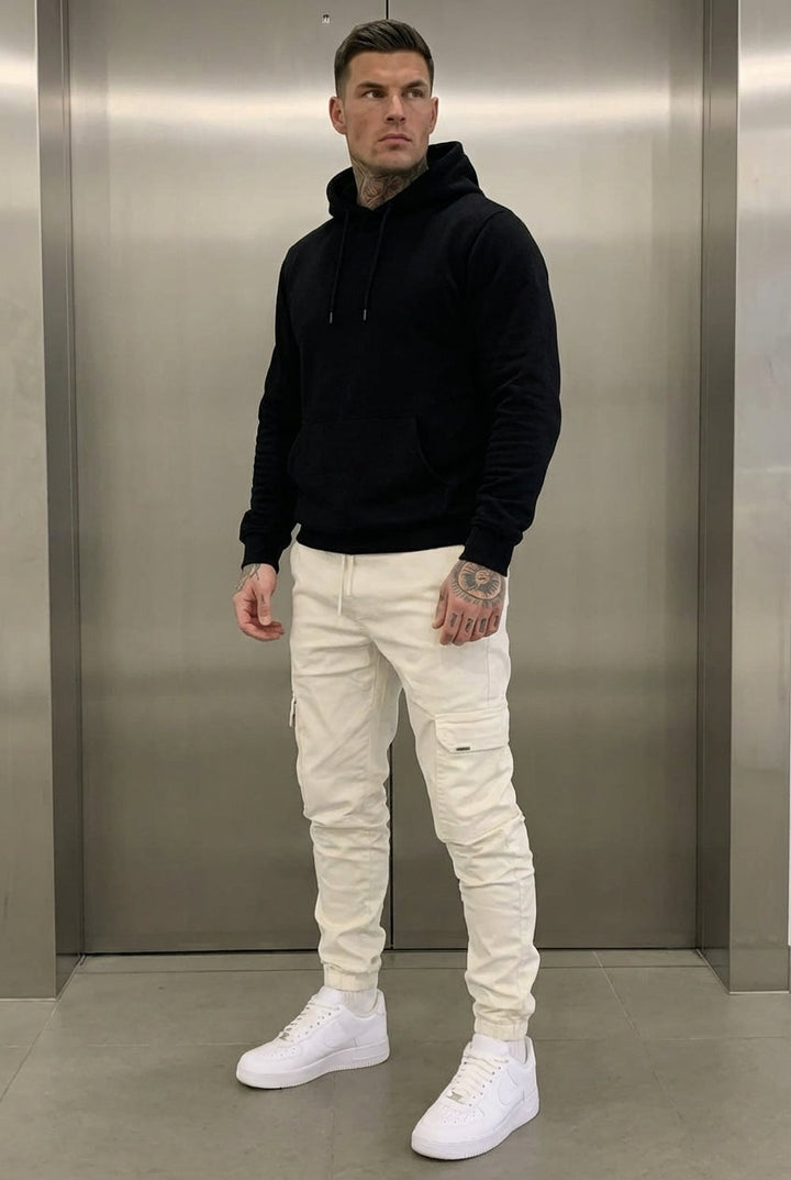 Laurens | Tapered-Hose mit Seitentaschen