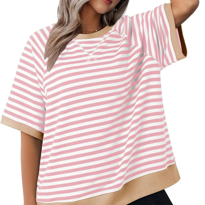 Roosmarijn | Gestreiftes Oversize-Top
