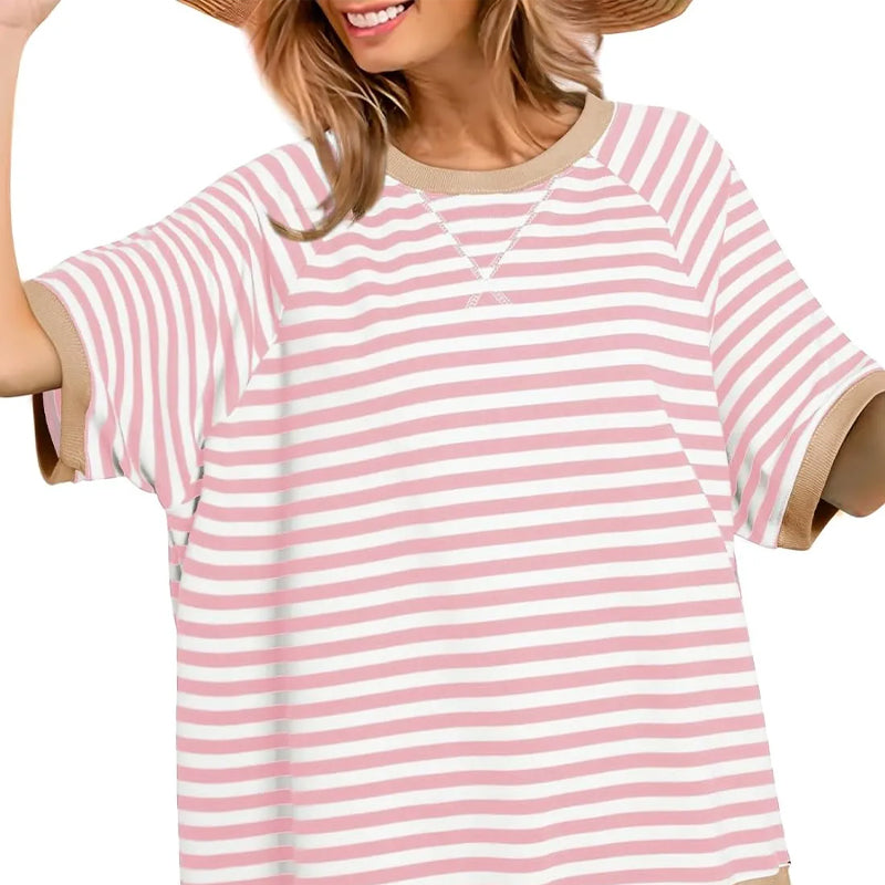 Roosmarijn | Gestreiftes Oversize-Top