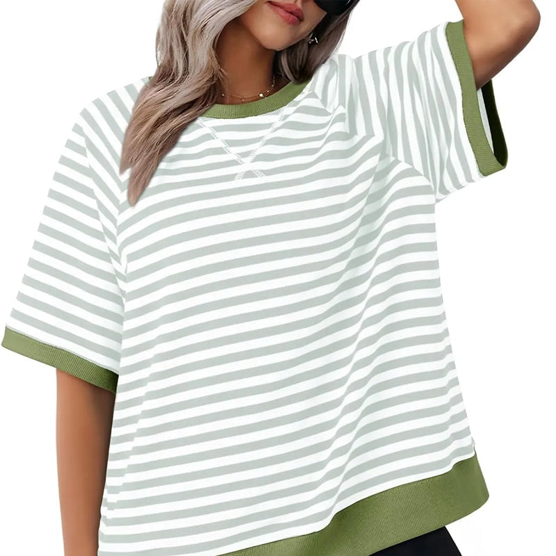 Roosmarijn | Gestreiftes Oversize-Top