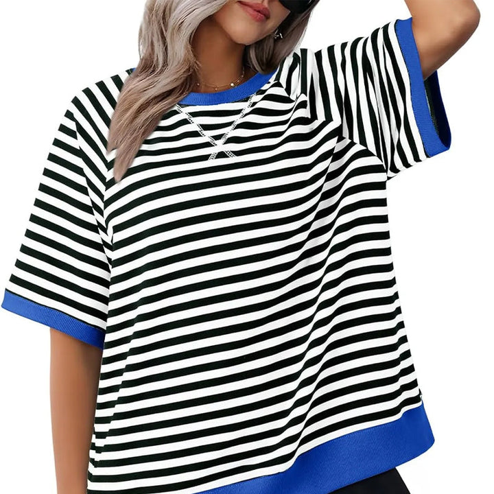 Roosmarijn | Gestreiftes Oversize-Top