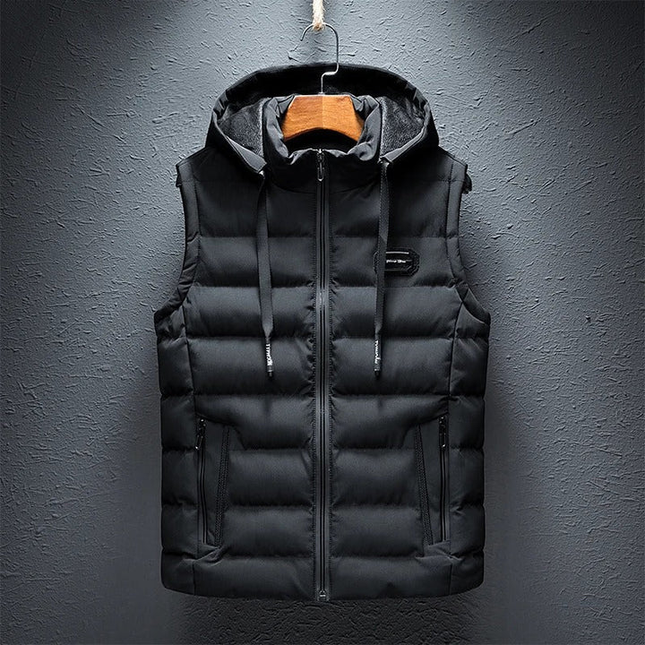 Janneke | Gilet matelassé à capuche