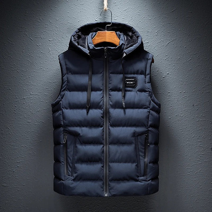 Janneke | Gilet matelassé à capuche