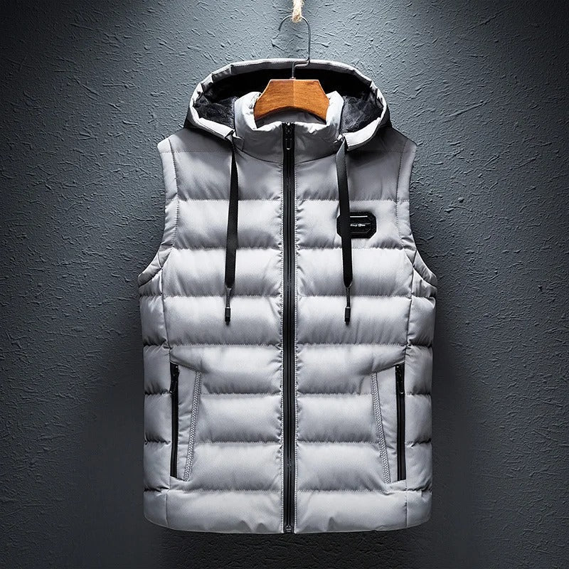 Janneke | Gilet matelassé à capuche