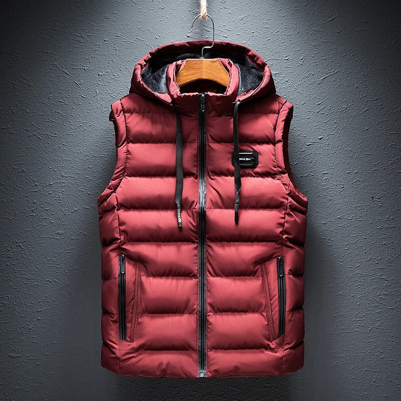 Janneke | Gilet matelassé à capuche