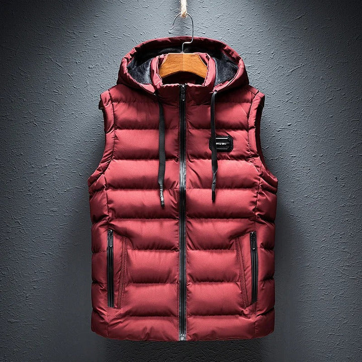 Janneke | Gilet matelassé à capuche